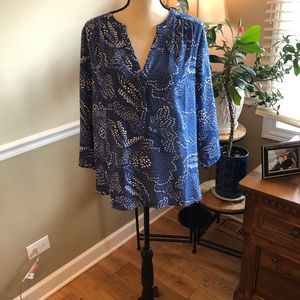 Curves ~ Women’s ~ 360 NYDI Pintuck Blouse 💙